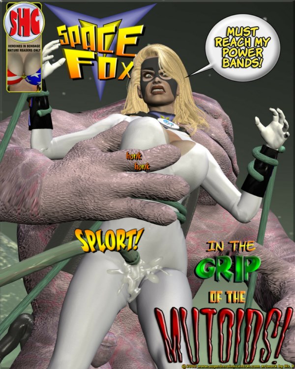 MrX - Space Fox in the Grip of the Mutoids 3D Porn Comic
