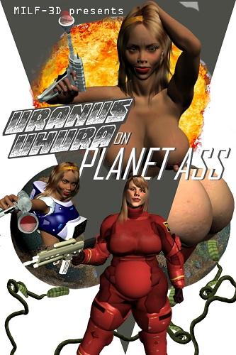 Milf-3D - Uranus Uhura on Planet Ass 3D Porn Comic