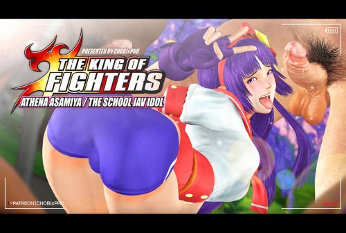 CHOBIxPHO - THE KING OF FIGHTERS / ATHENA - THE SCHOOL JAV IDOL 3D Porn Comic