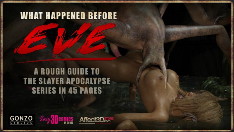 Gonzo - Eve 0 - A Rough Guide To The Apocalypse 3D Porn Comic
