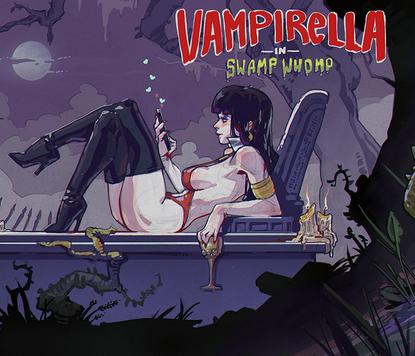 Sabudenego - Vampirella in Swamp Whomp Porn Comics
