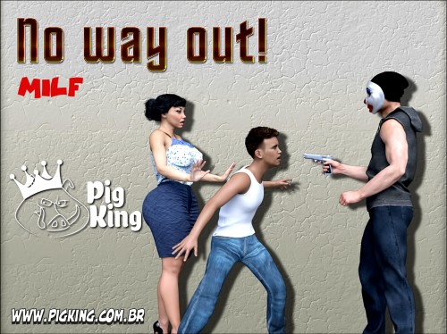 PigKing - No Way Out 01 3D Porn Comic