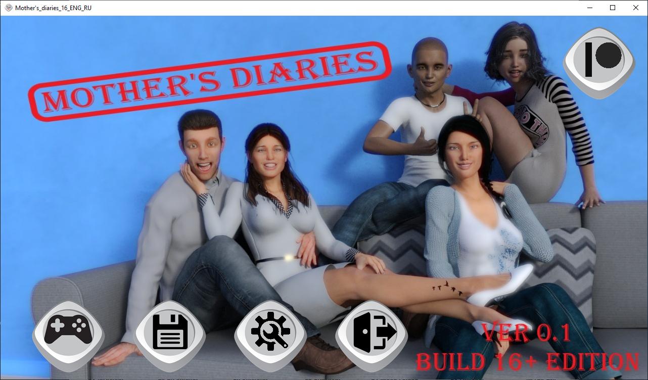 Bamsy - Mothers Diaries 0.1 CG Pack 3D Porn Comic