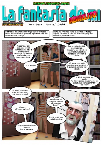 Supersoft2 - La fantasía de mi abuelito 3D Porn Comic