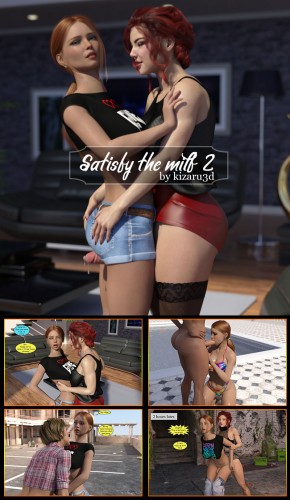 Kizaru3d - Satisfy the MILF 2 3D Porn Comic