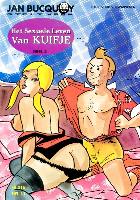 Jan Bucquoy - Het sexulele leven van Kuifje T2 Porn Comic