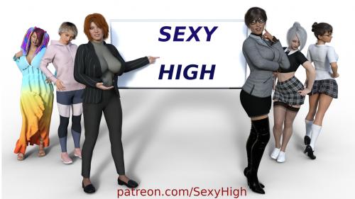 Sexy High v0.2 CG 3D Porn Comic