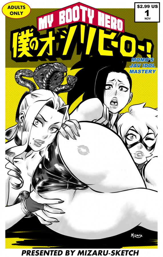 Mizaru-Sketch - My Booty Hero Porn Comic