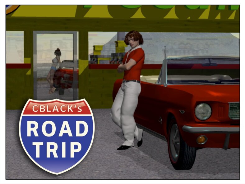 CBlack - Road Trip - Complete 3D Porn Comic