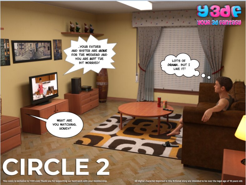 Y3DF - Circle 2 - COMPLETE 3D Porn Comic