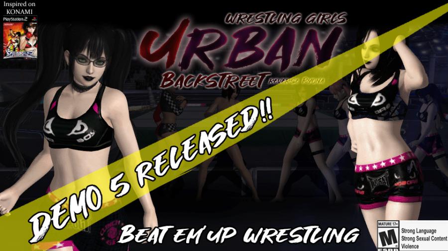 VortexGames - Wrestling Girls Urban Backstreet Demo 5.0 - Oriental Girls Part 1 Porn Game