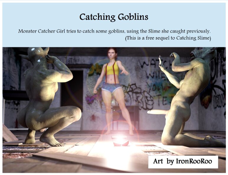 IronRooRoo – Catching Goblins 3D Porn Comic