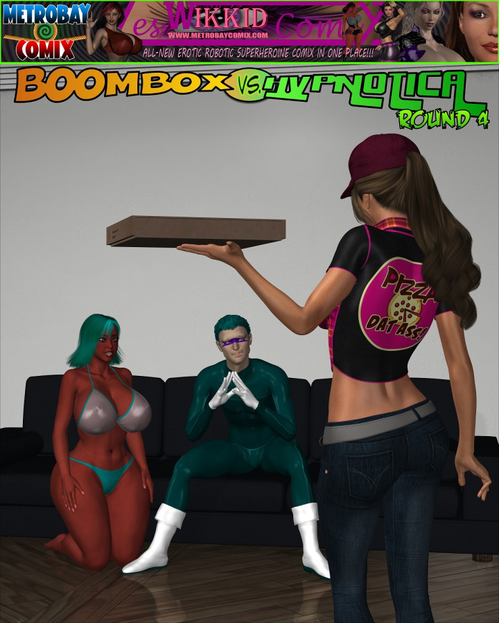 MetrobayComix – Boombox vs. Hypnotica – Round 4 3D Porn Comic