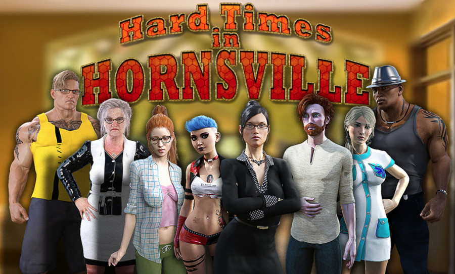 Hard Times in Hornstown Version 8.42 by Unlikely Porn Game