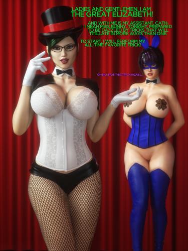 SuperT - Elizabeth's Magic Trick 3D Porn Comic