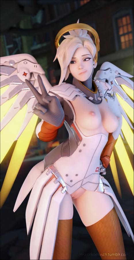 Nier Automata And Overwatch Sex Collection By MajorKoenisch 3D Porn Comic