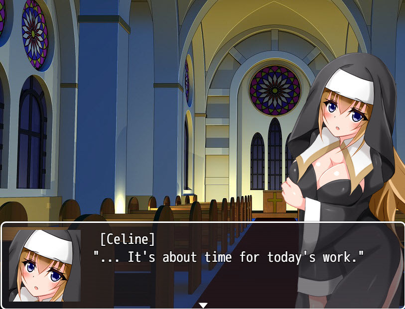 Triangle - The Death of Sister Celine (eng) Porn Game
