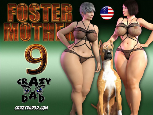 CrazyDad3D - Foster Mother 09 3D Porn Comic