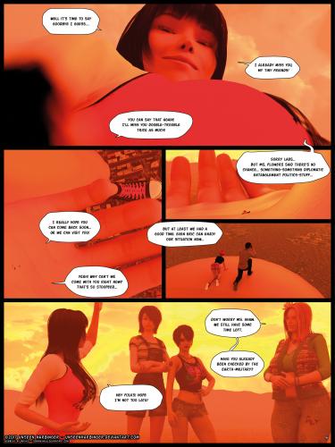 Unseen Harbinger - Giantess and the city 6 - Chapter 4 3D Porn Comic