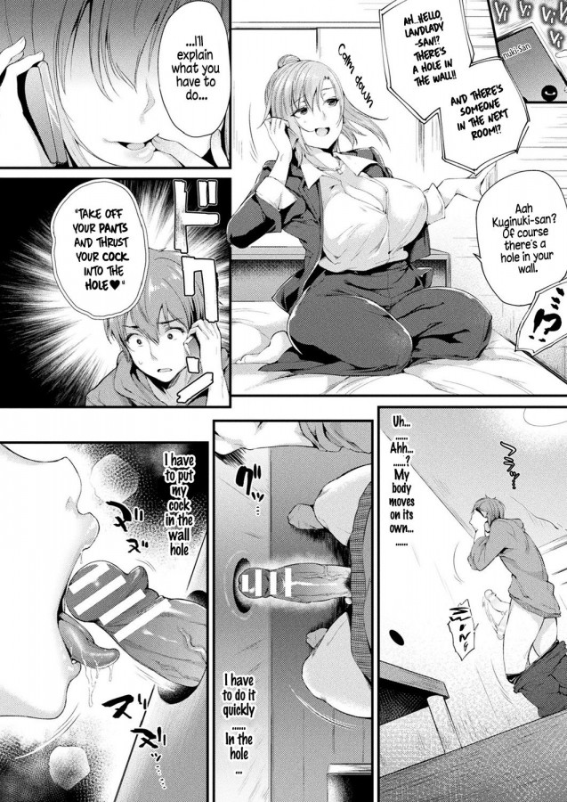 Welcome to the Residence with Glory Holes Hentai Comic