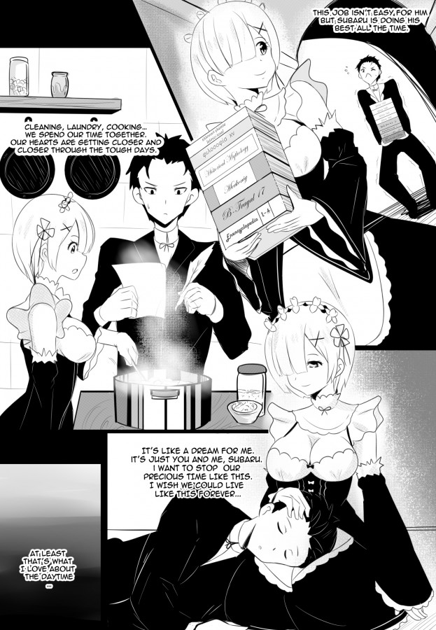 [Merkonig] B-Trayal 17 Rem (Re:Zero kara Hajimeru Isekai Seikatsu) eng Hentai Comics