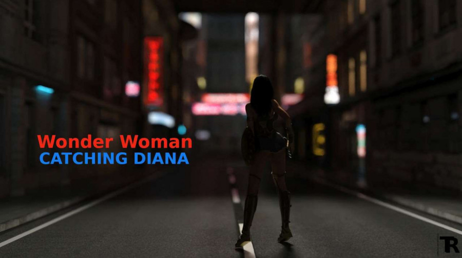 TRTraider - Wonder Woman - Catching Diana 3D Porn Comic